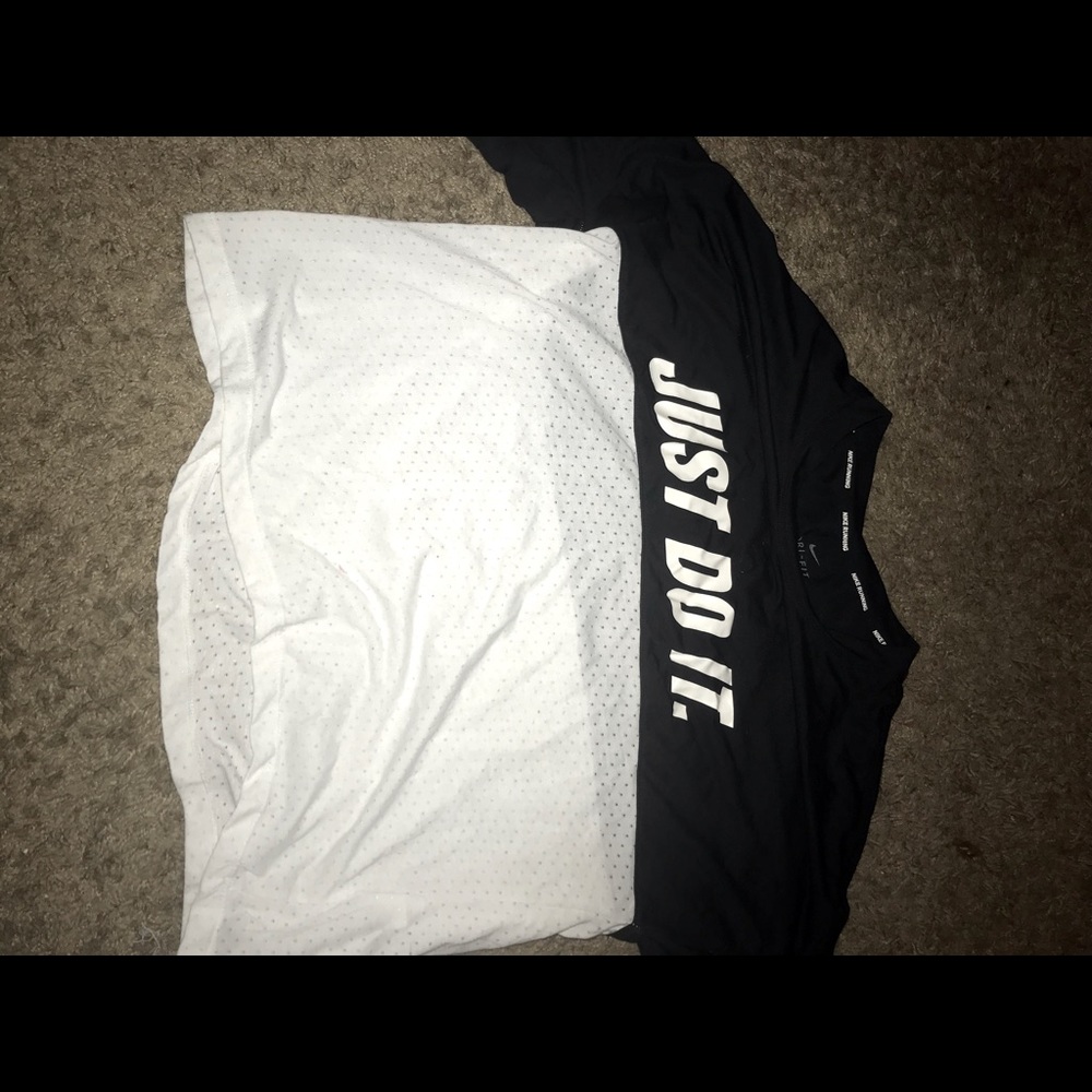 Nike workout crop top